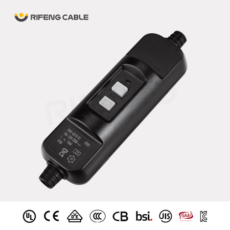 德規(guī)兩端可拆線(xiàn)式漏電保護(hù)器系列（RCD）